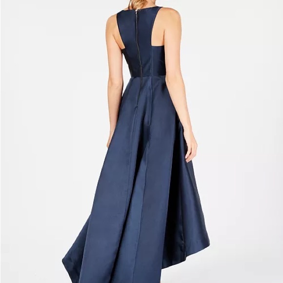 High-Low Mikado Gown - Picture 3 of 13